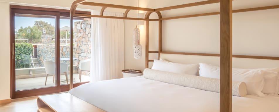 Blue Maisonette Suite Bedroom 