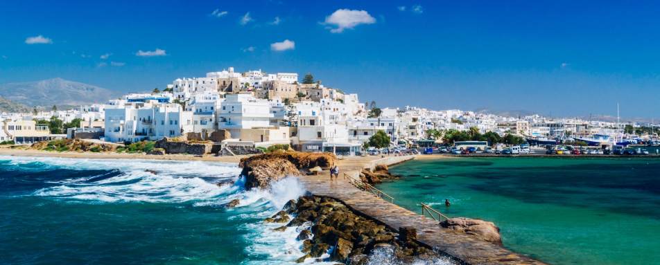 Naxos town 