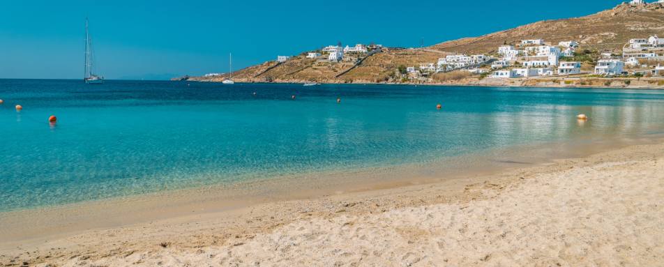Mykonos beach - Classic Greek Islands