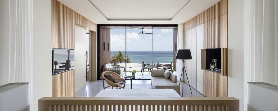 Silversands Ocean room, looking out