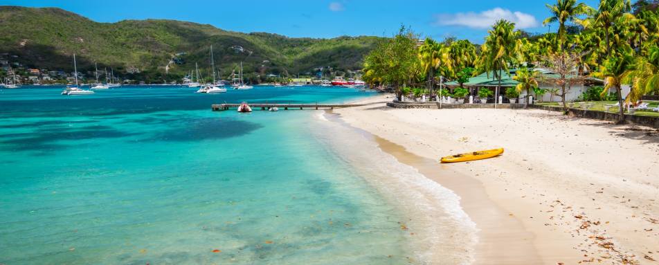 Beach on Bequia 