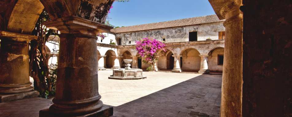 Capuchins Monastery in Antigua  