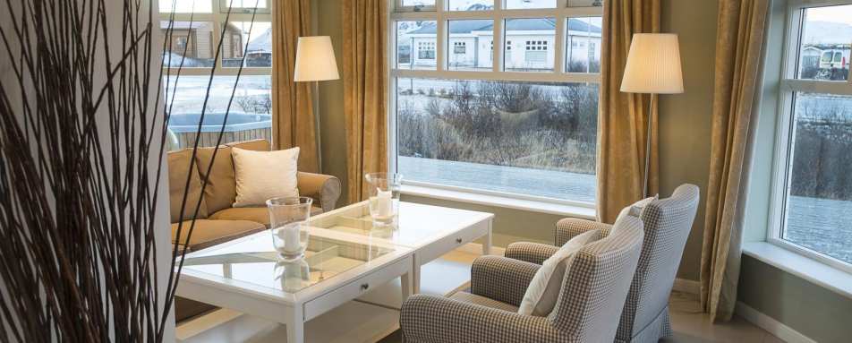 Living room - Hotel Grimsborgir