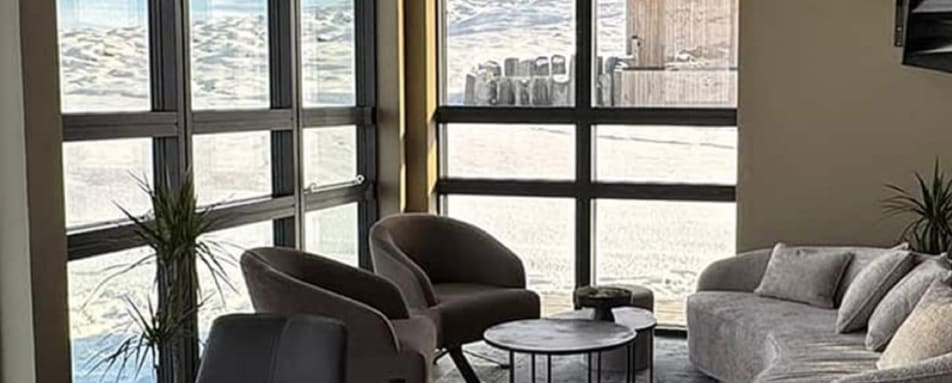 inside sorla camp service house  