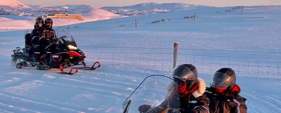 Aurora Snowmobiling in the south of Iceland Scott Dunn