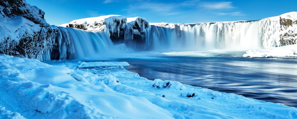 near Lake Mvatn in the north of Iceland 