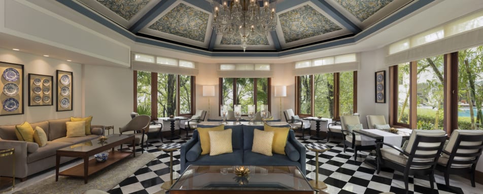 Pavilion Restaurant - Ananda in the Himalayas 