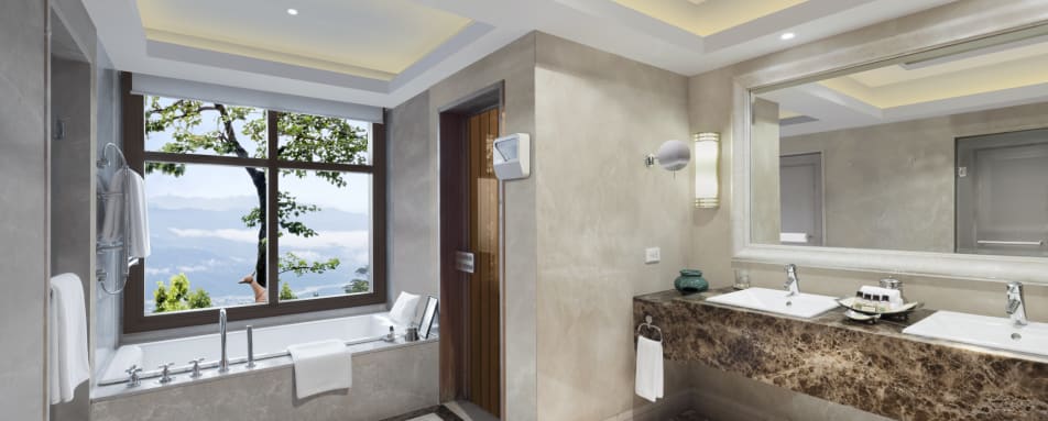 Villa Bathroom - Ananda in the Himalayas 