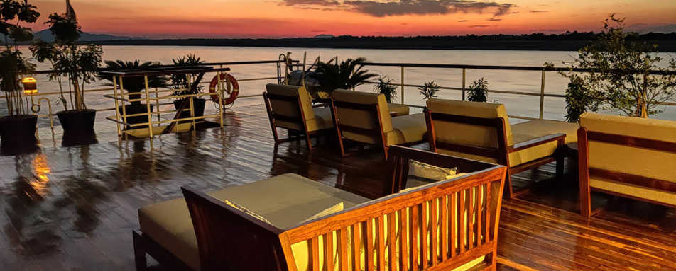 Sunset Deck View 