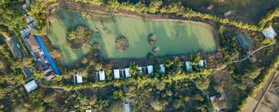 Aerial View - Bagh Villas 