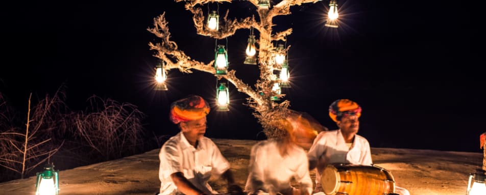 Evening Musicians - Brij Lakshman Sagar 