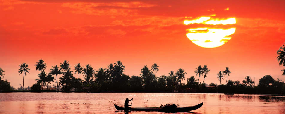 Beautiful Scenery - Houseboat