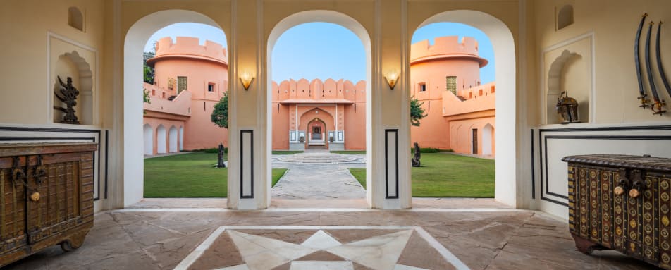 Entrance - Oberoi Naila Fort 