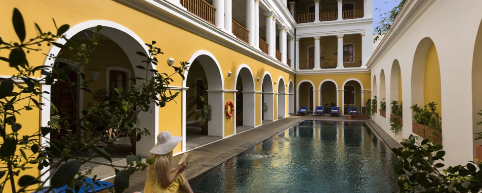 Swimming Pool View - Palais de Mahe 