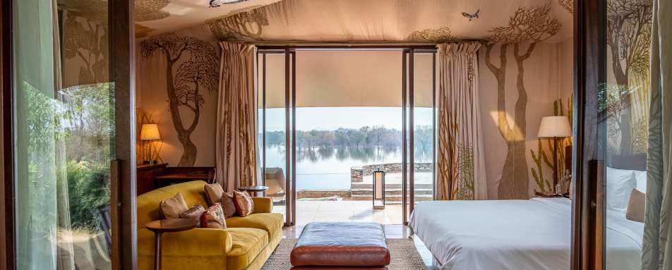 Luxury tent view - RAAS Chhatrasagar 