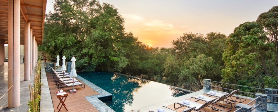 Pool View - RAAS Chhatrasagar 