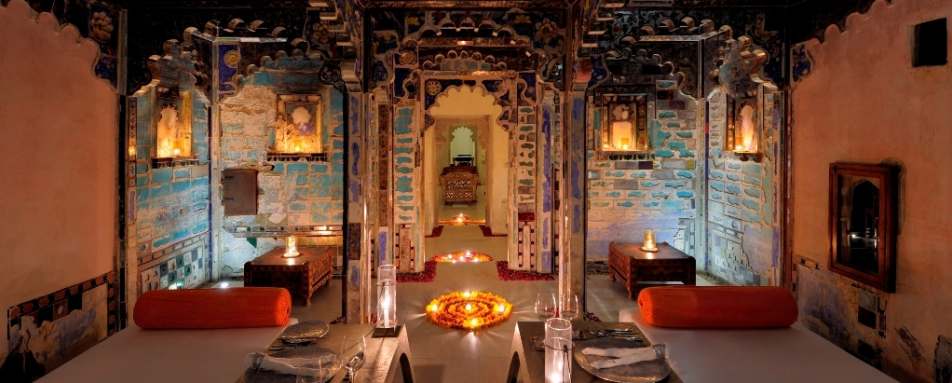 Private Dining Area - RAAS Devi Garh