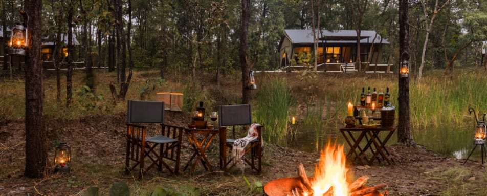 Firepit - Reni Pani Jungle Lodge 