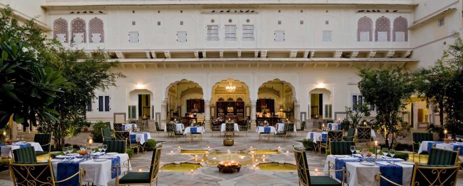 Courtyard - Samode Haveli
