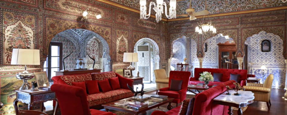 Living Room - Samode Haveli  