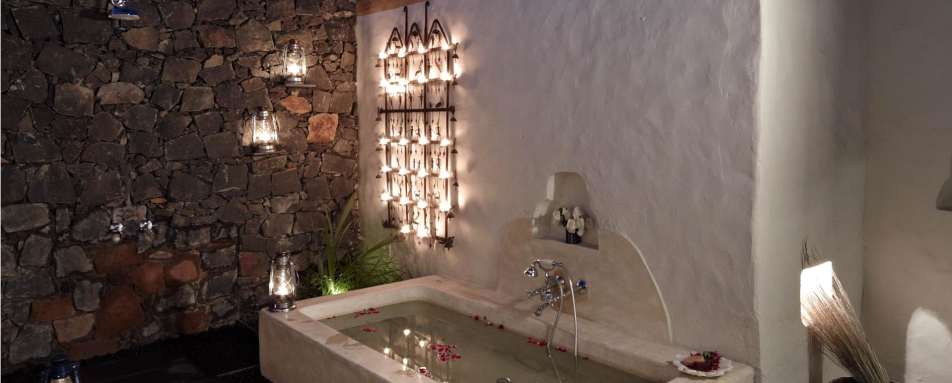 Outdoor Bath - Samode Safari Lodge 