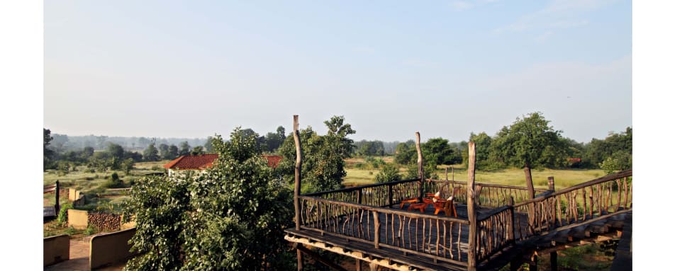 Balcony - Samode Safari Lodge 