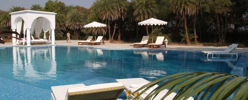 View of Pool - Shahpura Bagh