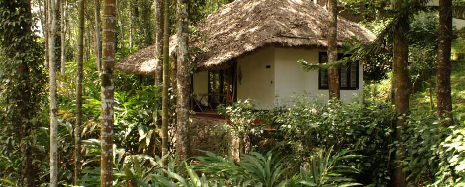 Hut Exterior - Shalimar Spice Garden