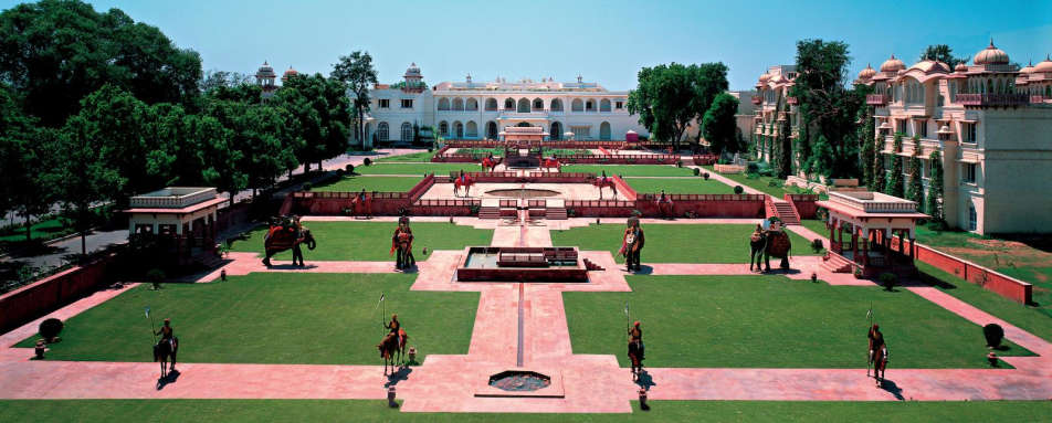 The Moghul Gardens - Taj Jai Mahal Palace