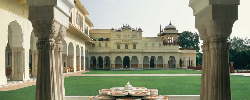 Palace Gardens - Taj Rambagh Palace