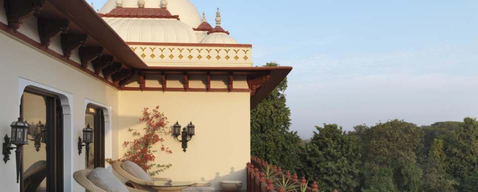 Balcony Seating - Taj Rambagh Palace