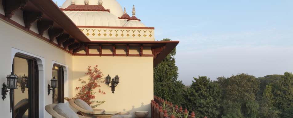 Balcony Sit out - Taj Rambagh Palace