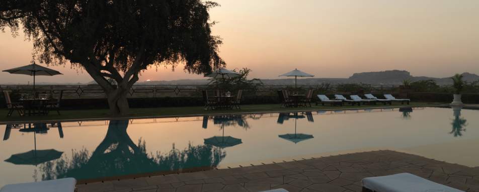 Outdoor Pool - Taj Umaid Bhawan Palace