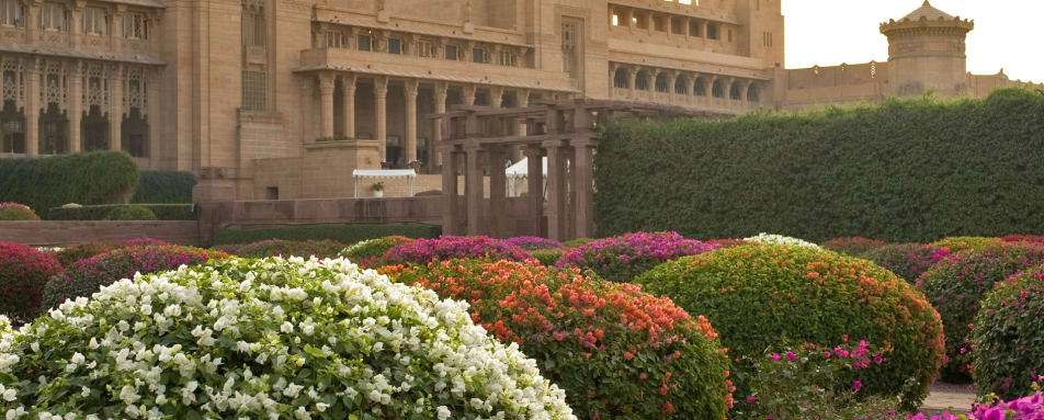 Palace Gardens - Umaid Bhawan Palace 