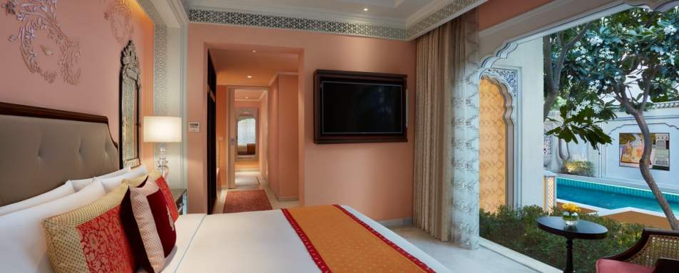 Bedroom - The Leela Palace Jaipur  