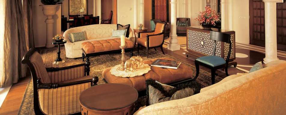 Kohinoor Shuite Living Room - The Oberoi Amarvilas