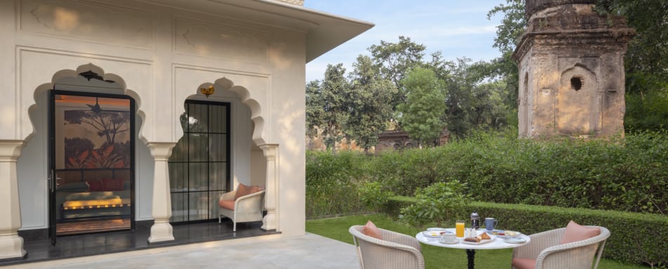 Private Garden - Oberoi Rajgarh  