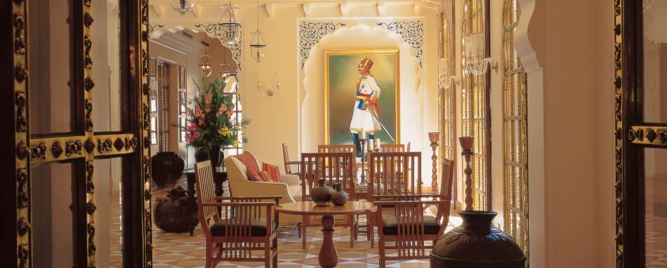 Lobby - The Oberoi Rajvilas