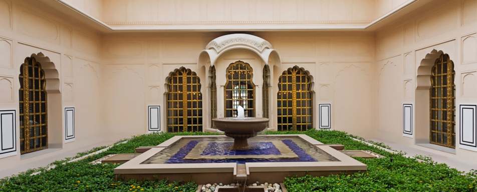 Courtyard - The Oberoi Sukhvilas Resort & Spa