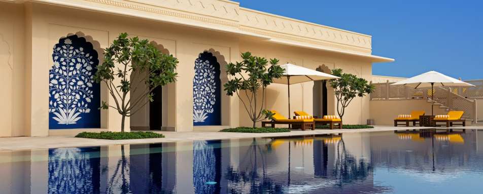 Pool view - The Oberoi Sukhvilas Resort & Spa