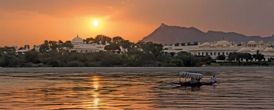 Lake Pichola - The Oberoi Udaivilas