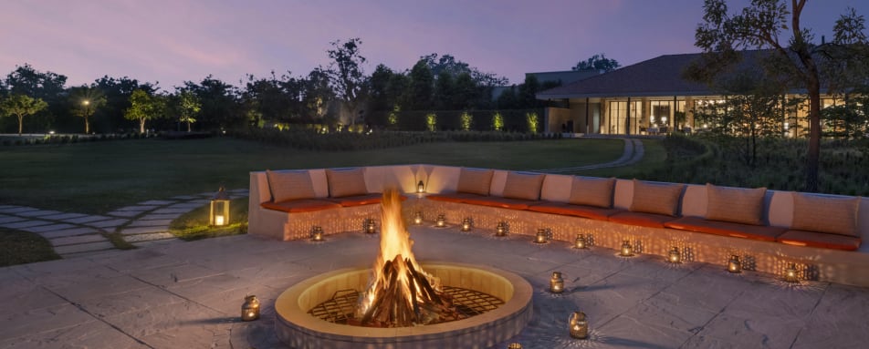 Bonfire - The Oberoi Vindhyavilas 