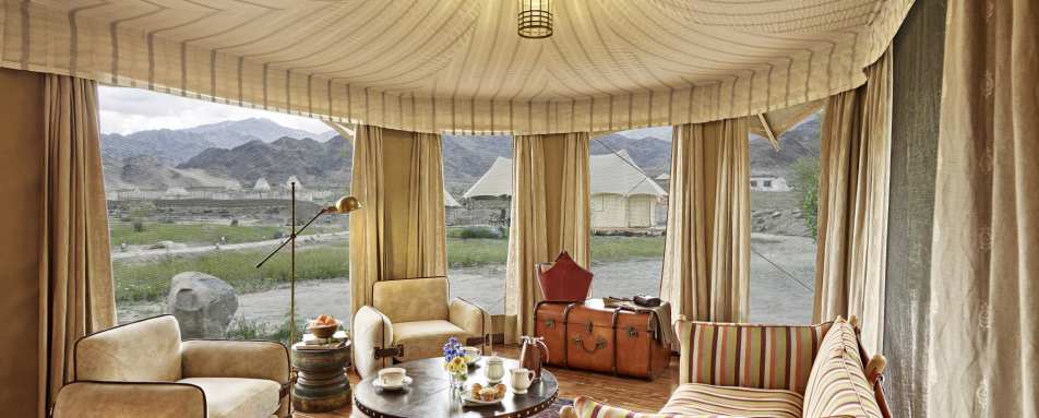 Presidential Suite Tent - Chamba Camp, Thiksey