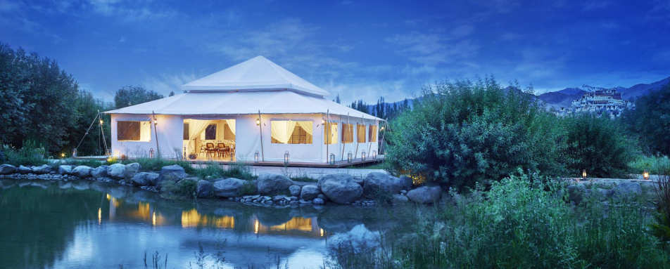 Dining Tent - Chamba Camp, Thiksey