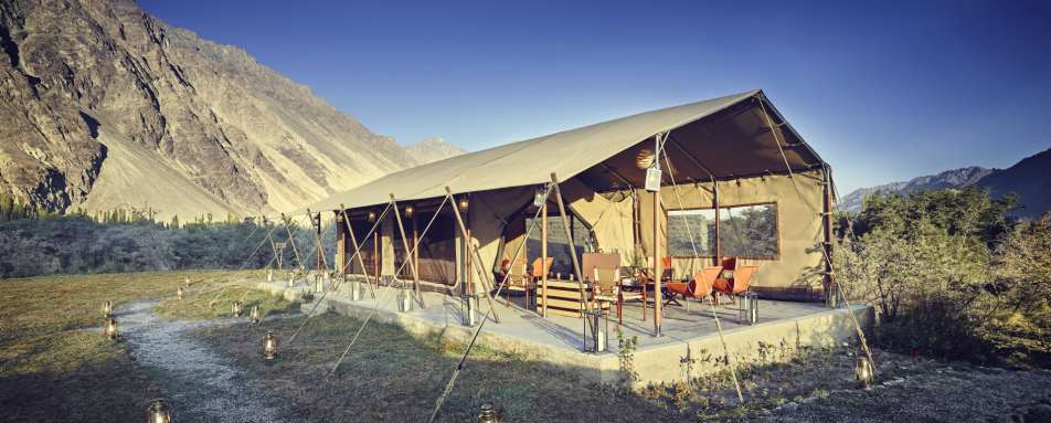 Reception Tent - Diskit, Nubra Valley