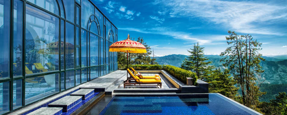 Pool - Wildflower Hall, Shimla in the Himalayas an Oberoi Resort