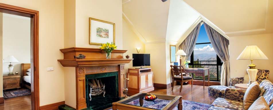 Deluxe Suite - Wildflower Hall, Shimla in the Himalayas an Oberoi Resort