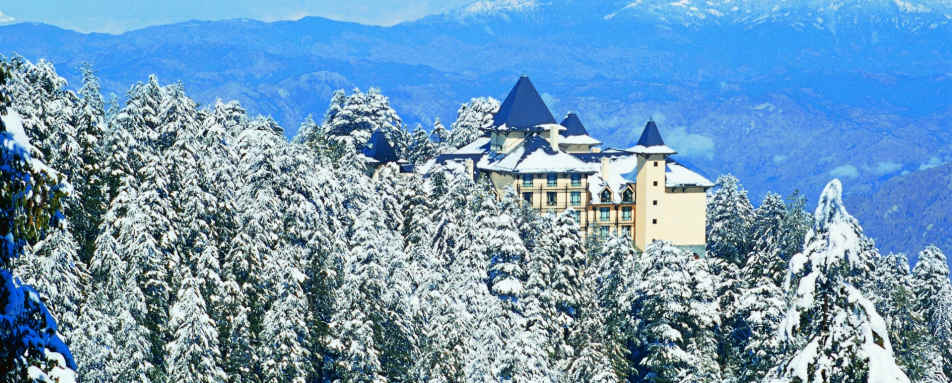 Snowy Setting - Wildflower Hall, Shimla in the Himalayas an Oberoi Resort