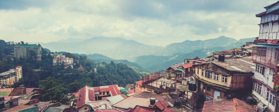 Views over Shimla