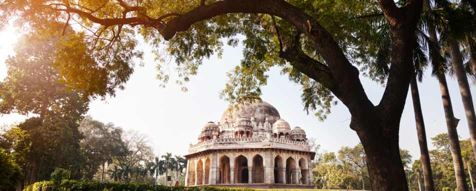 Mohammed Shahs tomb in Lodi Garden, New Delhi